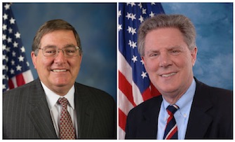 Congressman Michael Burgess (left) and Congressman Frank Pallone (right).