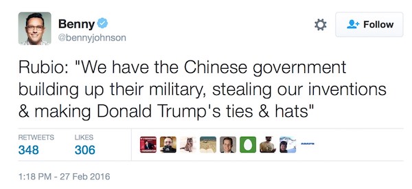 rubio-trump-china-tweet