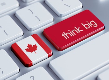 Canada think big keyboard