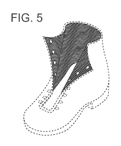 Fig. 5 of U.S. Design Patent No. D657,093, assigned to Columbia Sportswear North America, Inc.