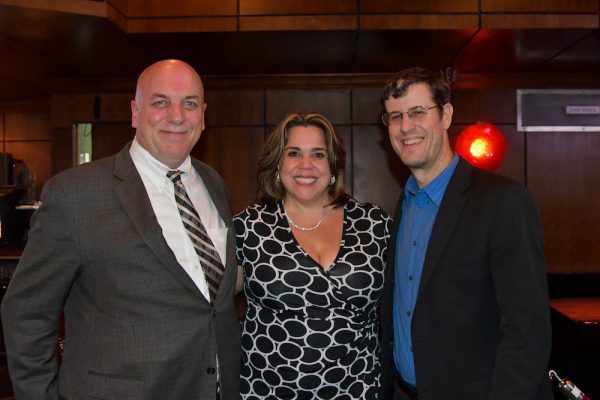 Renee Quinn with her two favorite inventors! Paul Morinville (left) and Josh Malone (right).
